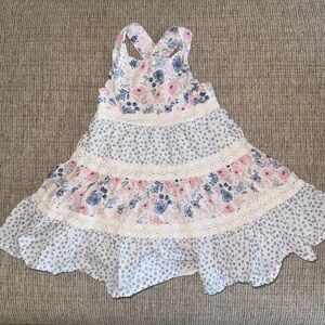 18m Tommy Bahama Floral and Polka Dot Dress